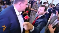 Lawmaker Takes A Punch In Ukrainian Parliament