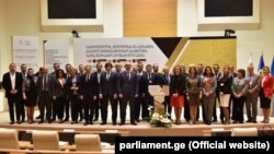 საქართველოს, მოლდოვას და უკრაინის საპარლამენტთაშორისო ასამბლეის საინაუგურაციო პლენარული სესია.