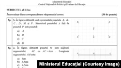 Elevii de clasa a VIII-a susțin marți proba scrisă la matematică