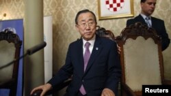 Ban Ki-moon u posjetu Zagrebu, 20. srpanj 2012.