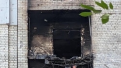 Russian Strike Hits Residential High-Rise In Kyiv, Killing 14-Year-Old Boy