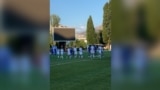 The match between Bosnia and Herzegovina and Israel in Mostar without an audience and under security measures.