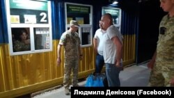 Капітан рибальського судна «ЯМК-0041» на КПВВ, 14 червня 2019