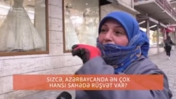 'Mən bir süpürgəçi kimi deyirəm, hər bir sahədə rüşvət var' - Sorğu