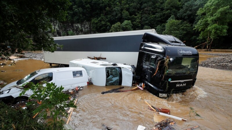 سیلاب شدید در غرب اروپا دستکم ۴۰ کشته و ده‌ها مفقود برجای گذاشت