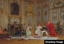 Жан Жорж Вибер. Наполеон планирует свою коронацию. 1895.