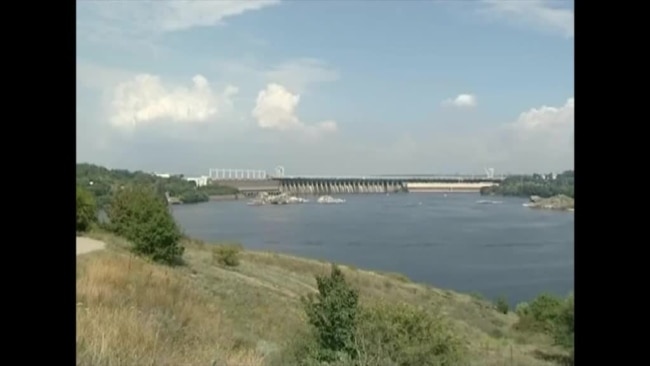 Archival Footage Of Zaporizhzhya's Dam Attack