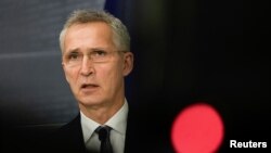 НАТО бош котиби Йенс Столтенберг, Рига, 2021 йил 18 ноябри