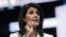 U.S. Ambassador to the United Nations Nikki Haley
