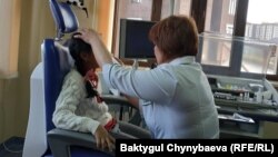 Бишкектеги акциянын алкагында текшерүү учуру. 