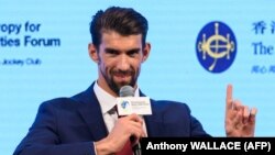 Înotătorul american Michael Phelps