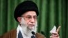 Iranian Supreme Leader Ayatollah Ali Khamenei speaks during a live televised speech marking the birth of Islam's Prophet Muhammad in Tehran on November 3.
