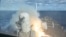 US Central Command released an image of a rocket launch from a ship as part of its press release about Operation Epic Fury on February 28.