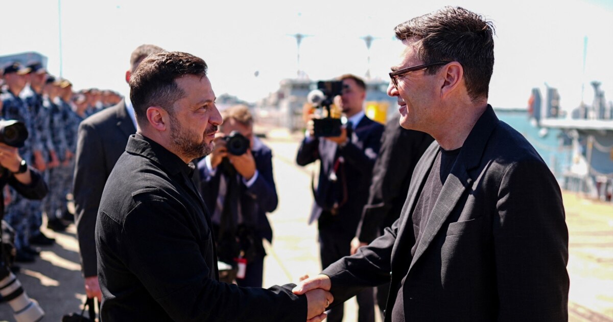 Zelenskyy Becomes First Foreign Visitor For New British PM Burnham