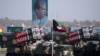 Military personnel in Pakistan, which ranked 11th, escort the short-range NASR surface-to-surface missile at a Pakistan Day parade in Islamabad in March 2017.