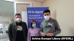 Echipa Europei Libere, la vaccinare