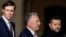 UKRAINE -- Ukraine's President Volodymyr Zelenskiy with Jared Kushner and U.S. Special Envoy Steve Witkoff. Kyiv, Ukraine September 6, 2026