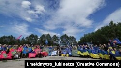 Украінскія палонныя, якіх Расея вызваліла 26 чэрвеня 2026 году. Ілюстрацыйнае фота
