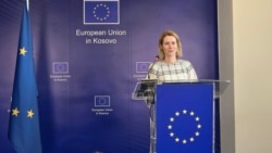 Kaja Kallas in Pristina