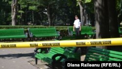 Chisinau pulled out all the stops for Merkel's visit, sprucing up parks, tearing down billboards, and planting new grass.