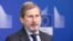 Johannes Hahn, az Európai Bizottság költségvetésért felelős biztosa egy 2020-as képen