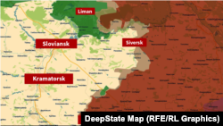 Harta DeepState din 18 decembrie 2025