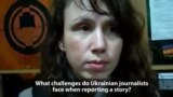 Tetyana Chornovol Speaks To Lady Liberty From The Maidan