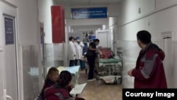 Госпитализированные после пожара в доме престарелых