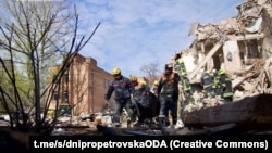 Шаҳри Днепро дар Украина. 25 апрел, 2026.