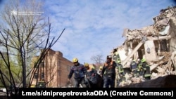 Дніпро після чергової російської атаки, квітень 2026 року 