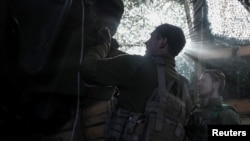 Українські військові поблизу Костянтинівки на Донеччині, 29 листопада 2025 року