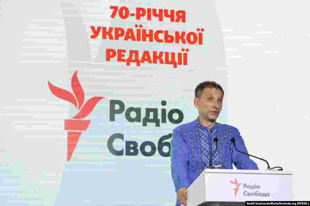 Український журналіст та оглядач Радіо Свобода з 1990 року Віталій Портников