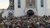 Thousands Bid Farewell To Dead Belarusian Protester GRAB 4
