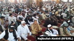 Afghans celebrate Eid al-Fitr in Khost on June 5.