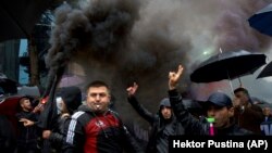 Protesta e opozitës, Tiranë, 13 maj.