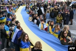 Акція на підтримку України, Париж, Франція, 21 лютого 2026 року