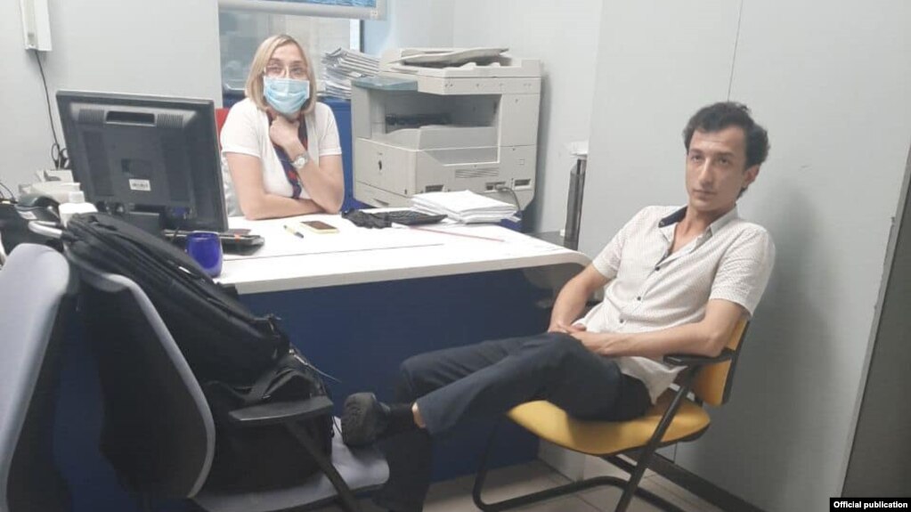 Суҳроб Каримов экани айтилаётган шахс Киев банки бошқарувчисини қўлга олди
