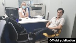 Суҳроб Каримов "Универсал Банк" бўлимида, Киев, 2020 йил 3 августи.