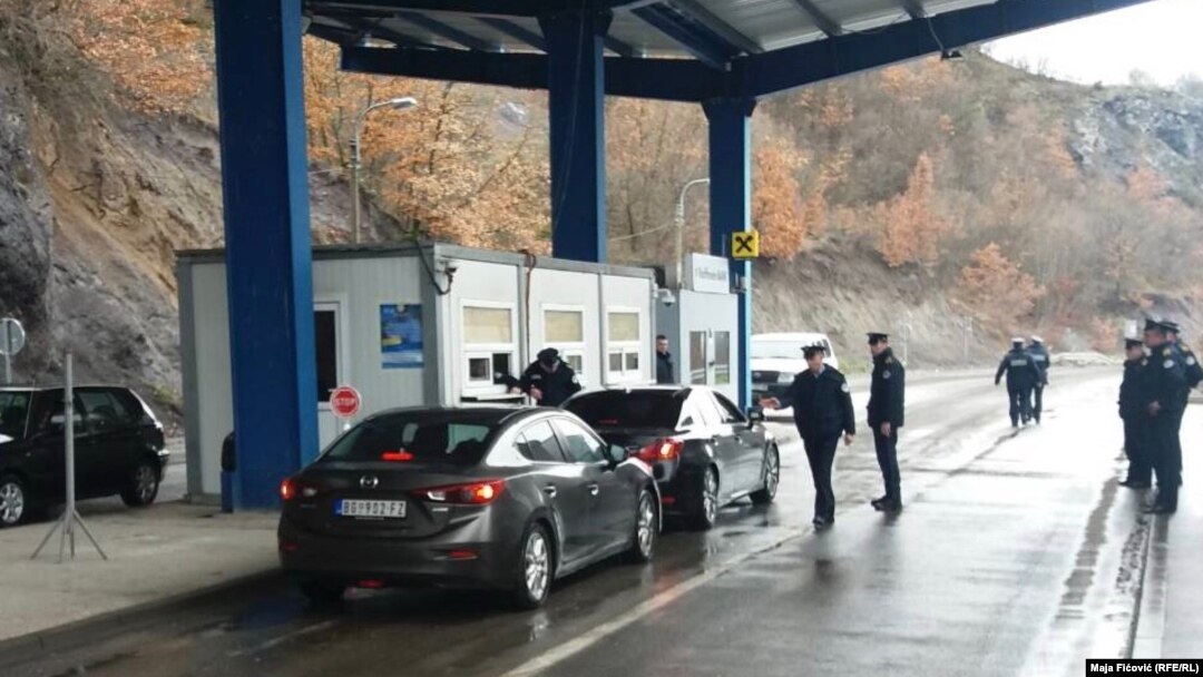 Граница между Сербией и Косово