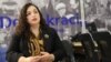 Ushtruesja e detyrës së presidentit të Kosovës, Vjosa Osmani. 