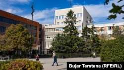 Ndërtesa e Kuvendit të Kosovës, aty ku gjendet edhe Presidenca. 