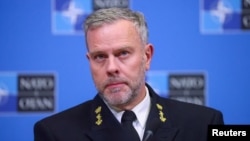 NATO military committee chief Rob Bauer (file photo)