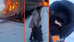 Deadly Russian Drone Strike Hits Ukrainian Passenger Train GRab 2