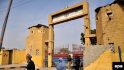 Pakistani security officials secured prisons this year after government lifted a six-year moratorium on executions.