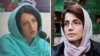 Iran human rights activists Narges Mohammadi and Nasrin Sotoudeh who have been denied furlough from prison despite the risk of contracting coronavirus. FILE PHOTOS