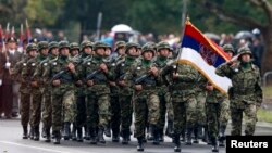 2014 елдың октябрендә Белградны Кызыл армия азат итүнең 70 еллыгы уңаеннан хәрби парад