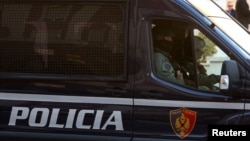 Policija u Tirani, Albanija (fotoarhiv)