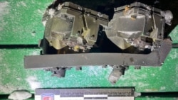 СБУ продемонструвала уламки «Орєшніка», яким РФ атакувала Львівщину, 9 січня 2026 року