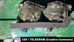 СБУ продемонструвала уламки «Орешника», яким РФ атакувала Львівщину, 9 січня 2026 року 