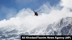 Իրան - Որոնողական աշխատանքները լեռներում, որտեղ կործանվել է օդանավը, 19-ը փետրվարի, 2018թ.